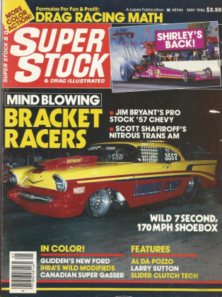 SUPER STOCK 1986 MAY - SUTTON, DAOUST, VANDERGRIFF, DaPOZZO, GLIDDEN